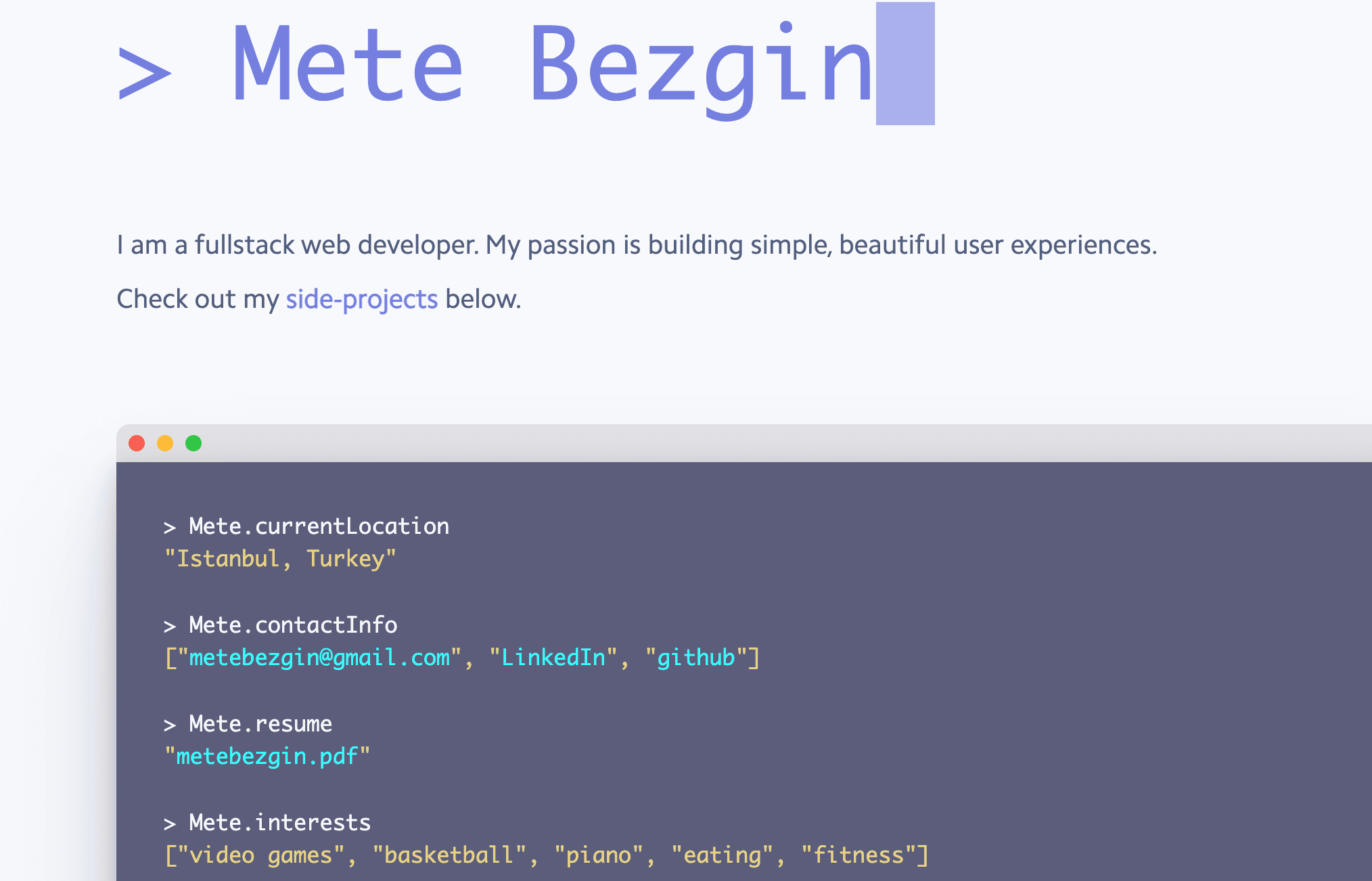 Portfolio